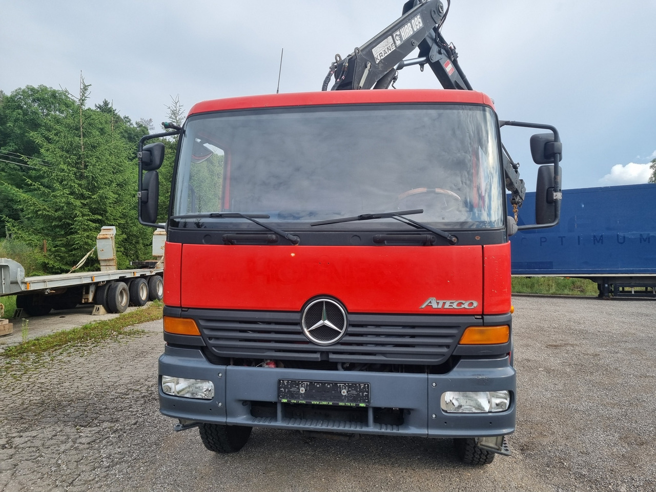 MERCEDES-BENZ ATEGO 1323 4x4 tipper + crane HIAB 095 - מזהיר, משאית מנוף: תמונה 2 MERCEDES-BENZ ATEGO 1323 4x4 tipper + crane HIAB 095 - מזהיר, משאית מנוף: תמונה 2