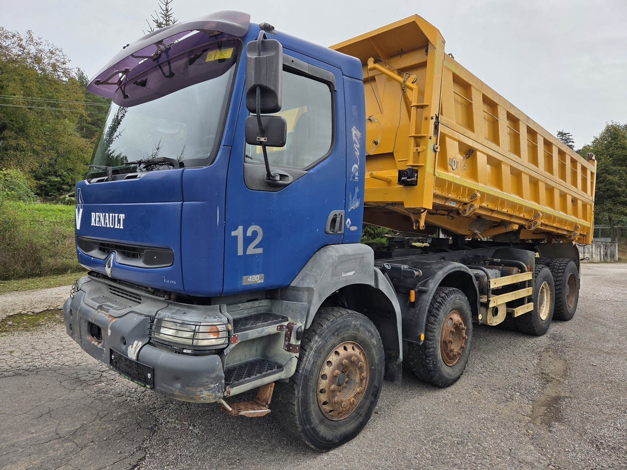 RENAULT KERAX 420.40 PR 8X4 3way tipper Bordamtik - מזהיר: תמונה 1 RENAULT KERAX 420.40 PR 8X4 3way tipper Bordamtik - מזהיר: תמונה 1