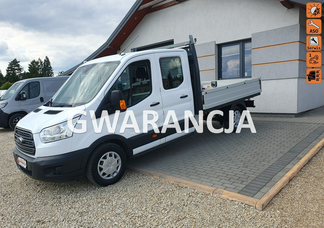 Ford Transit doka*brygadówka *7 osób *klima - כלי רכב מסחרי במיטה שטוחה, כלי רכב מסחרי קומבי: תמונה 1 Ford Transit doka*brygadówka *7 osób *klima - כלי רכב מסחרי במיטה שטוחה, כלי רכב מסחרי קומבי: תמונה 1
