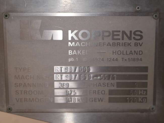מסוע Koppens curve conveyor RT90/600: תמונה 6