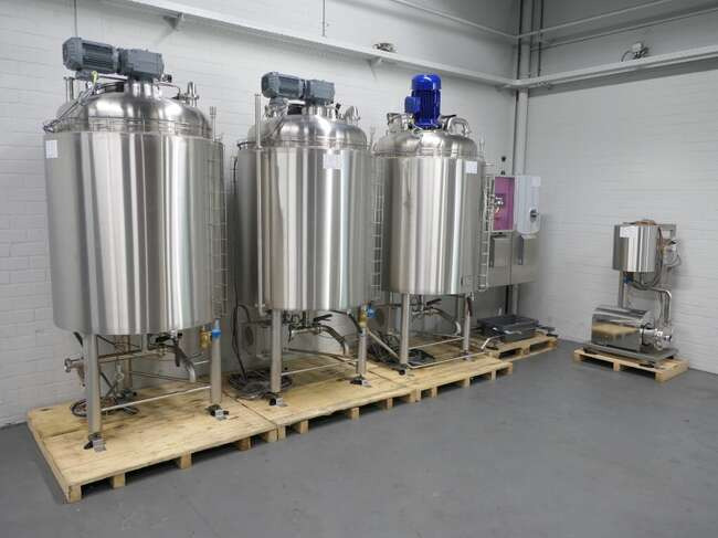 Packo batter mixing installation Battermix skid - מכונת מזון: תמונה 1 Packo batter mixing installation Battermix skid - מכונת מזון: תמונה 1