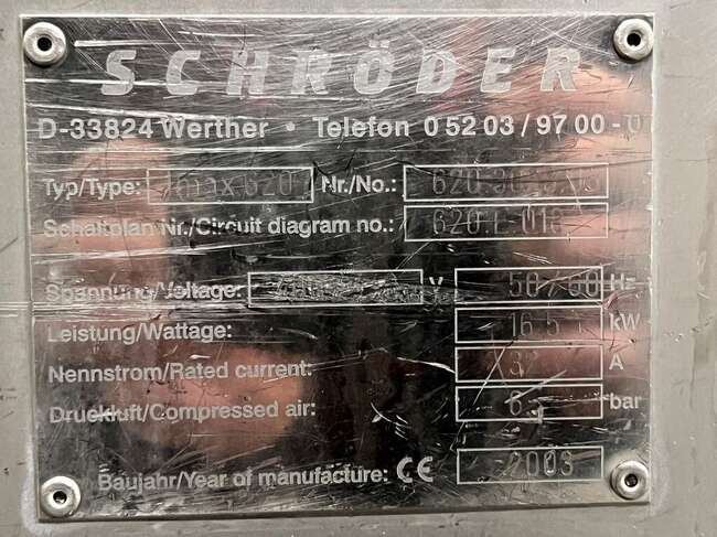 מכונת מזון Schröder injector IMAX620: תמונה 18 מכונת מזון Schröder injector IMAX620: תמונה 18