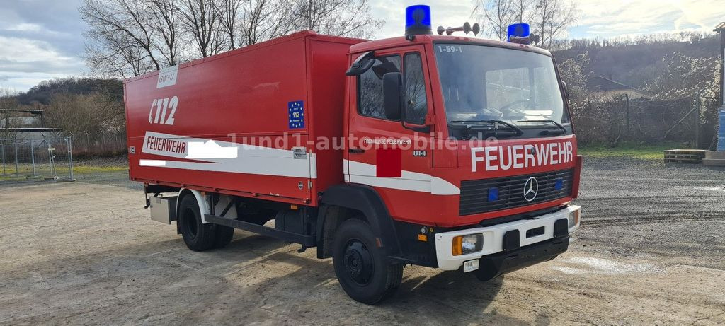 Mercedes-Benz 814 Feuerwehr GWG Edelstahl nur orig. 16.200km 814 Feuerwehr GWG Edelstahl nur orig. 16.200km - משאית אש: תמונה 4 Mercedes-Benz 814 Feuerwehr GWG Edelstahl nur orig. 16.200km 814 Feuerwehr GWG Edelstahl nur orig. 16.200km - משאית אש: תמונה 4