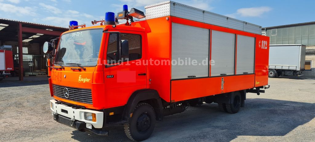 Mercedes-Benz 817 Feuerwehr GWG Nur 9.650 orig. Km 817 Feuerwehr GWG Nur 9.650 orig. Km - משאית אש: תמונה 1 Mercedes-Benz 817 Feuerwehr GWG Nur 9.650 orig. Km 817 Feuerwehr GWG Nur 9.650 orig. Km - משאית אש: תמונה 1