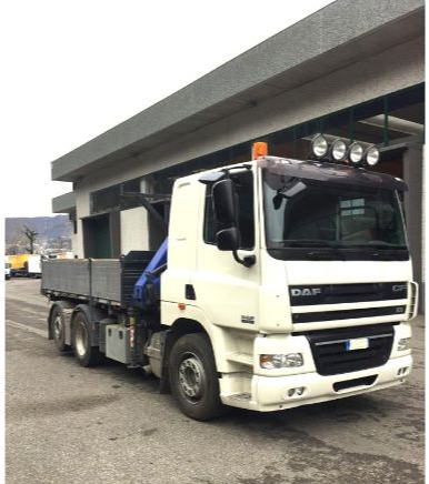 Daf CF85cf85.410 - מזהיר, משאית מנוף: תמונה 1 Daf CF85cf85.410 - מזהיר, משאית מנוף: תמונה 1