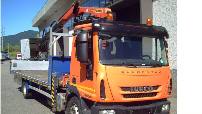 Iveco EUROCARGOeurocargo 120el22 - משאית צד נופל/ שטוחה, משאית מנוף: תמונה 3 Iveco EUROCARGOeurocargo 120el22 - משאית צד נופל/ שטוחה, משאית מנוף: תמונה 3