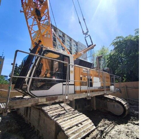 Liebherr HS855 HD, 23m jib, 2006 yom - עגורן זוחל: תמונה 1 Liebherr HS855 HD, 23m jib, 2006 yom - עגורן זוחל: תמונה 1