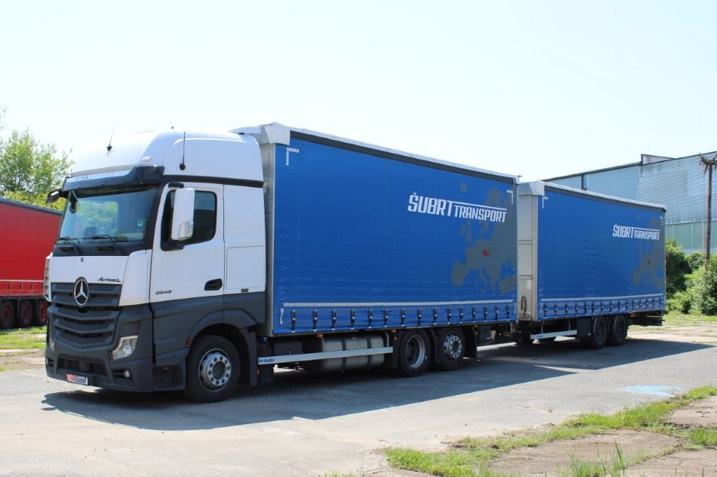 Mercedes-Benz Actros 2542 NAVIGACE + PANAV (8,20m x 2,48m x 3m) - משאית וילונות צד: תמונה 2 Mercedes-Benz Actros 2542 NAVIGACE + PANAV (8,20m x 2,48m x 3m) - משאית וילונות צד: תמונה 2
