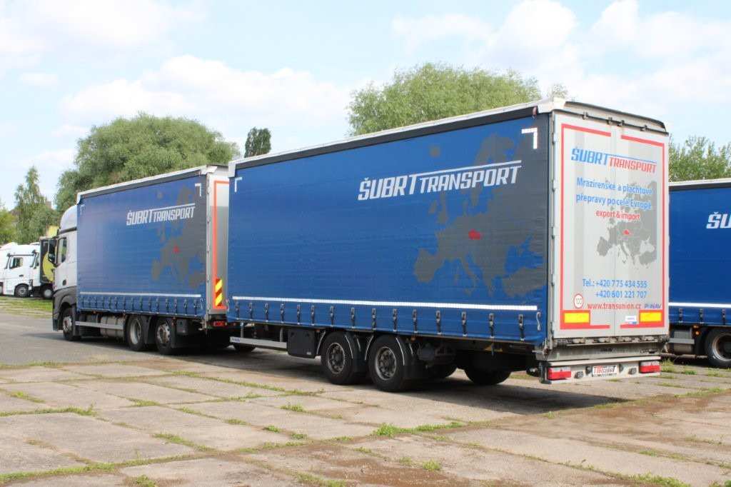 Mercedes-Benz Actros 2542 NAVIGACE + PANAV TVK 18 M (8,20m x 2,4 - משאית וילונות צד, קרון נגרר עם וילונות צד: תמונה 5 Mercedes-Benz Actros 2542 NAVIGACE + PANAV TVK 18 M (8,20m x 2,4 - משאית וילונות צד, קרון נגרר עם וילונות צד: תמונה 5