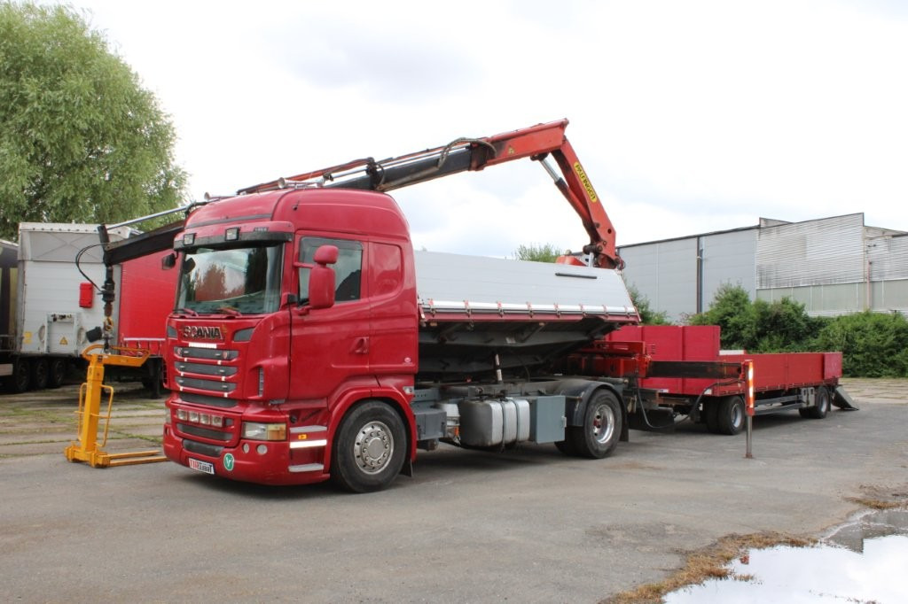 SCANIA R480 PALFINGER PK16000, EURO 5, CRANE FORKS - מזהיר, משאית מנוף: תמונה 4 SCANIA R480 PALFINGER PK16000, EURO 5, CRANE FORKS - מזהיר, משאית מנוף: תמונה 4