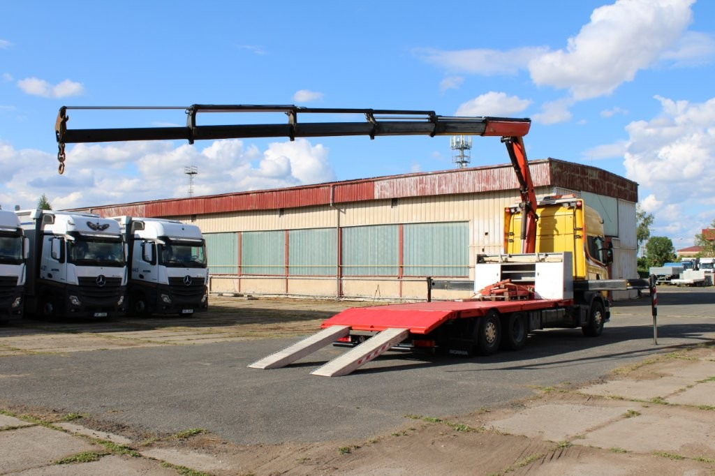 Scania R 114 LB340 6X2 L PALFINGER PK16502 - משאית הובלה אוטומטית, משאית מנוף: תמונה 3 Scania R 114 LB340 6X2 L PALFINGER PK16502 - משאית הובלה אוטומטית, משאית מנוף: תמונה 3