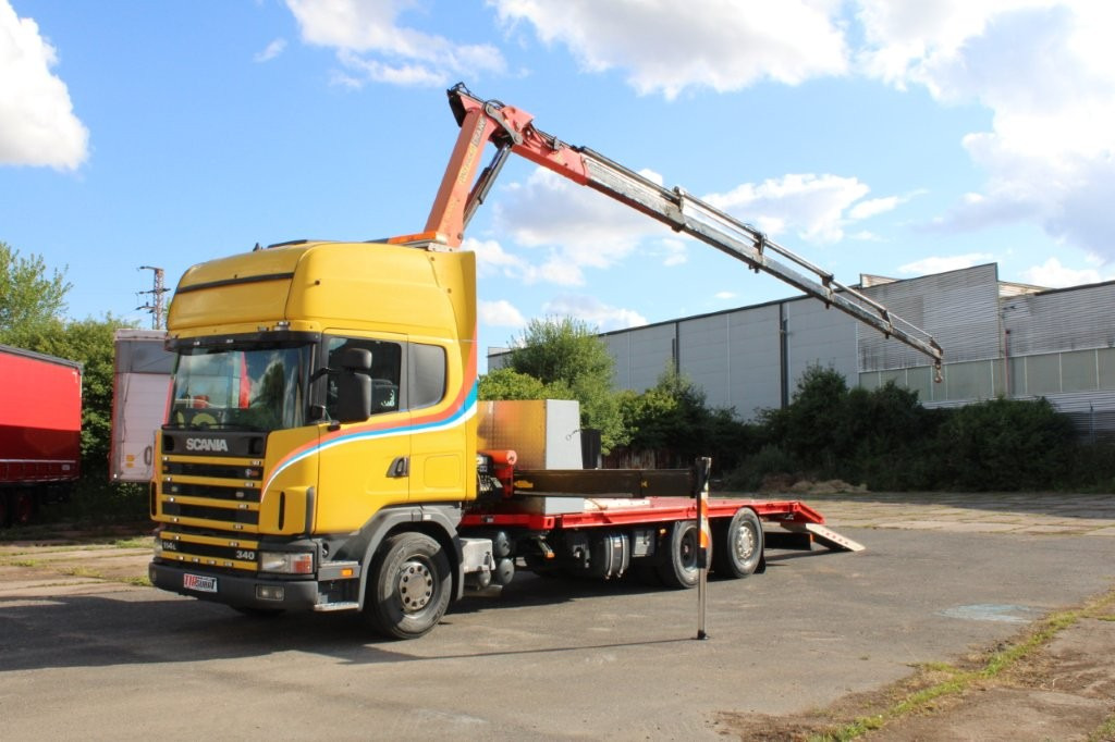 Scania R 114 LB340 6X2 L PALFINGER PK16502 - משאית הובלה אוטומטית, משאית מנוף: תמונה 2 Scania R 114 LB340 6X2 L PALFINGER PK16502 - משאית הובלה אוטומטית, משאית מנוף: תמונה 2