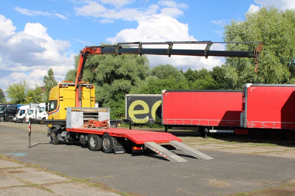 Scania R 114 LB340 6X2 L PALFINGER PK16502 - משאית הובלה אוטומטית, משאית מנוף: תמונה 4 Scania R 114 LB340 6X2 L PALFINGER PK16502 - משאית הובלה אוטומטית, משאית מנוף: תמונה 4