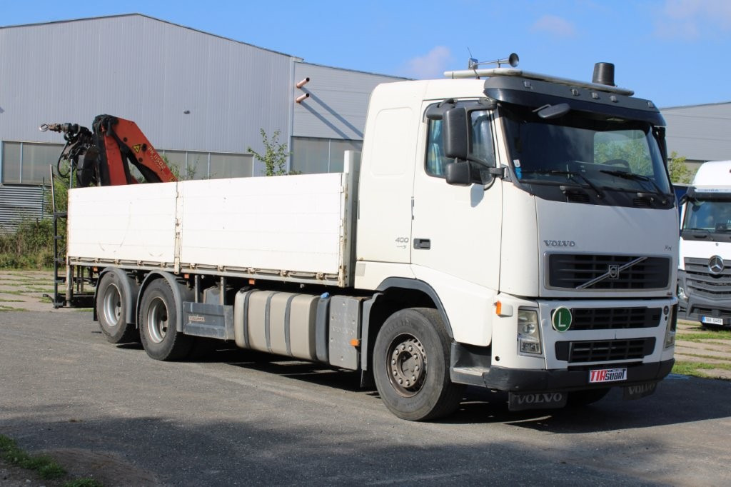 Volvo Volvo FH 13 400 62R PALFINGER PK 11502 EURO 5 - משאית צד נופל/ שטוחה, משאית מנוף: תמונה 1 Volvo Volvo FH 13 400 62R PALFINGER PK 11502 EURO 5 - משאית צד נופל/ שטוחה, משאית מנוף: תמונה 1