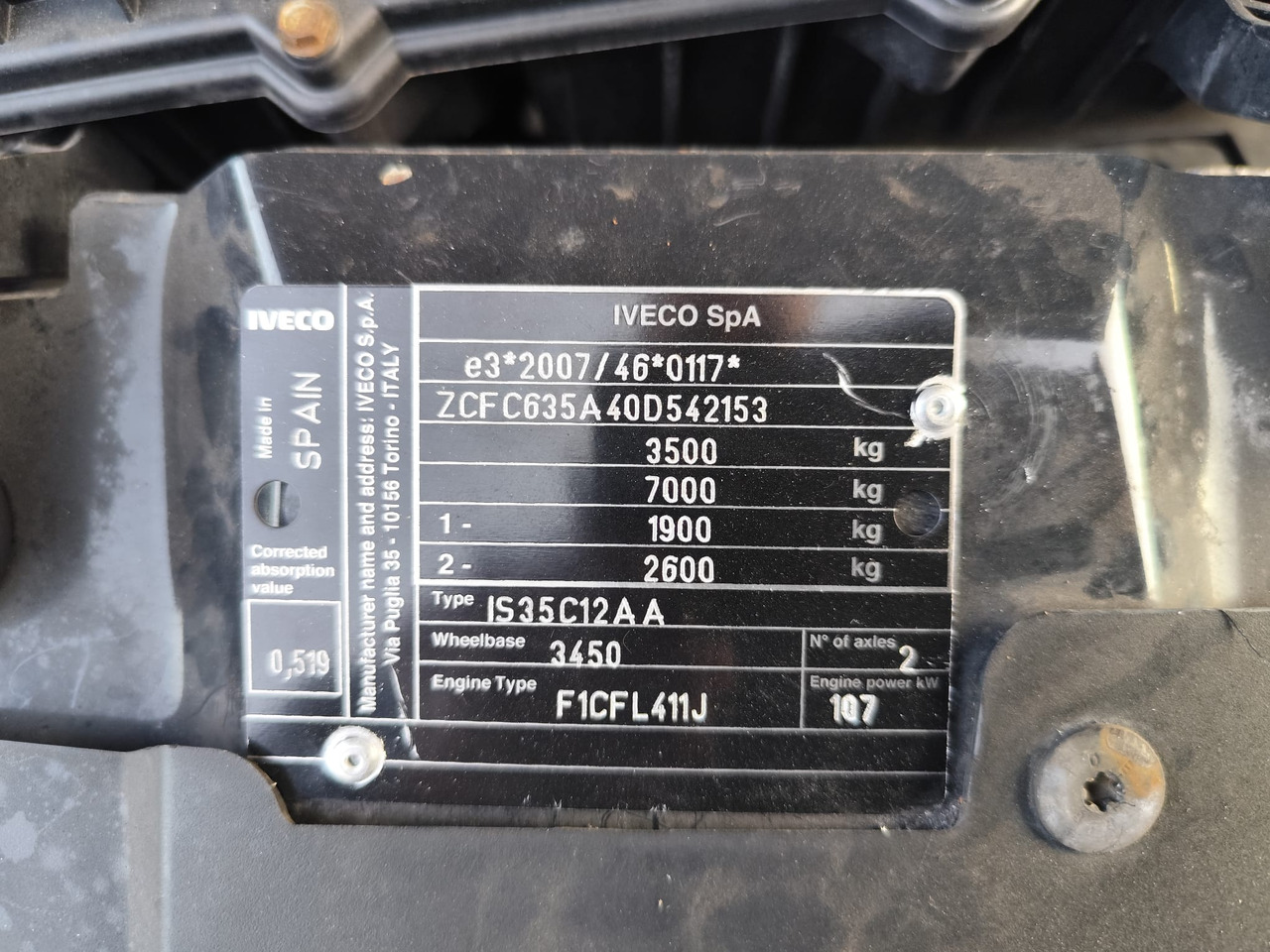 IVECO DAILY 35C15 - משאית מנוף, כלי רכב מסחרי מזהיר: תמונה 2 IVECO DAILY 35C15 - משאית מנוף, כלי רכב מסחרי מזהיר: תמונה 2