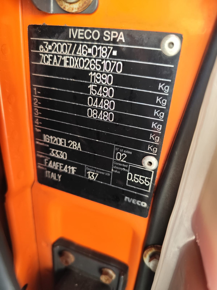 IVECO EUROCARGO 120-90L - משאית מנוף: תמונה 2 IVECO EUROCARGO 120-90L - משאית מנוף: תמונה 2