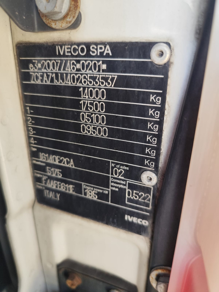 IVECO EUROCARGO 140-250 - מזהיר, משאית מנוף: תמונה 5 IVECO EUROCARGO 140-250 - מזהיר, משאית מנוף: תמונה 5