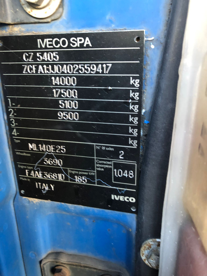 IVECO EUROCARGO 140E25 - משאית מנוף: תמונה 3 IVECO EUROCARGO 140E25 - משאית מנוף: תמונה 3