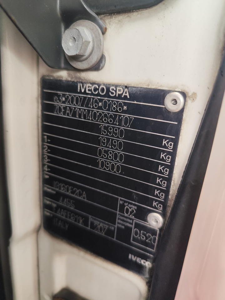 IVECO EUROCARGO 160-280 - משאית תיבה, משאית מנוף: תמונה 2 IVECO EUROCARGO 160-280 - משאית תיבה, משאית מנוף: תמונה 2
