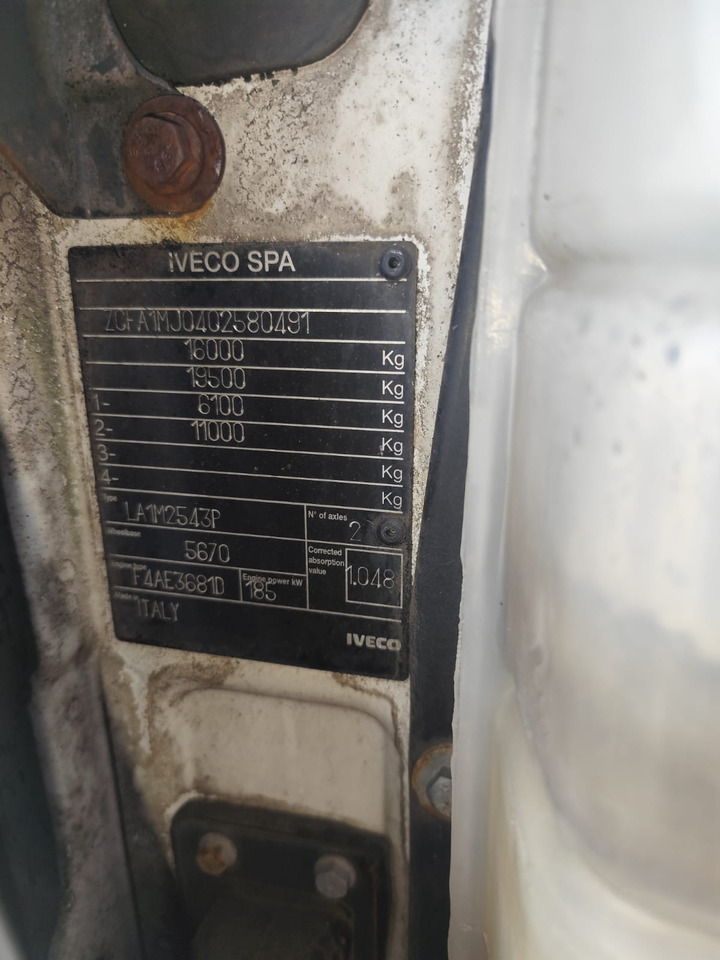 IVECO EUROCARGO 160E25K - משאית מנוף: תמונה 3 IVECO EUROCARGO 160E25K - משאית מנוף: תמונה 3