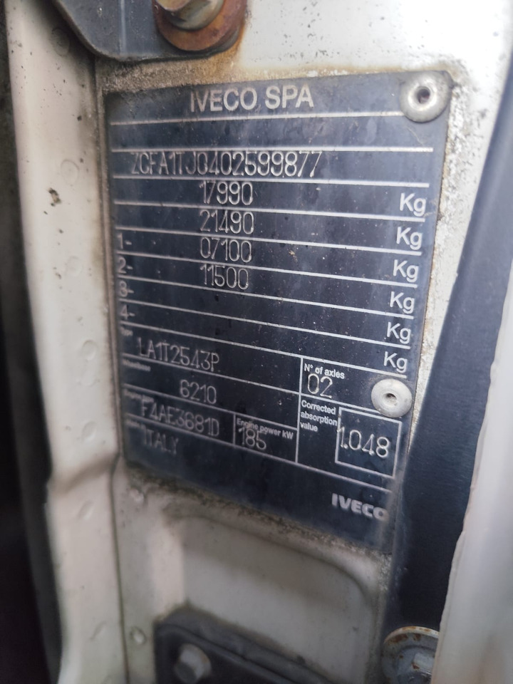 IVECO EUROCARGO 180E25 - משאית מנוף, משאית מנוף: תמונה 4 IVECO EUROCARGO 180E25 - משאית מנוף, משאית מנוף: תמונה 4