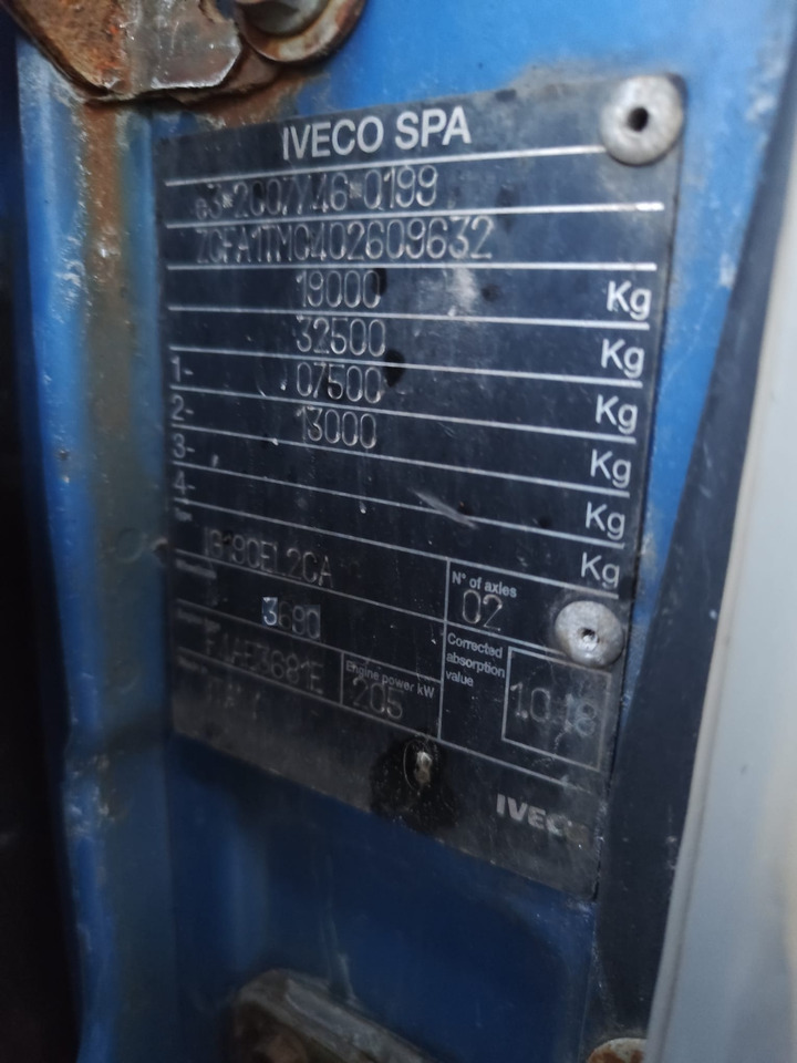 IVECO EUROCARGO 190EL28 - משאית עם שלדת תא: תמונה 2 IVECO EUROCARGO 190EL28 - משאית עם שלדת תא: תמונה 2