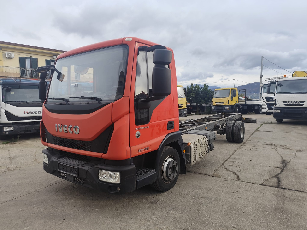 IVECO EUROCARGO 80-190 - משאית עם שלדת תא: תמונה 4 IVECO EUROCARGO 80-190 - משאית עם שלדת תא: תמונה 4