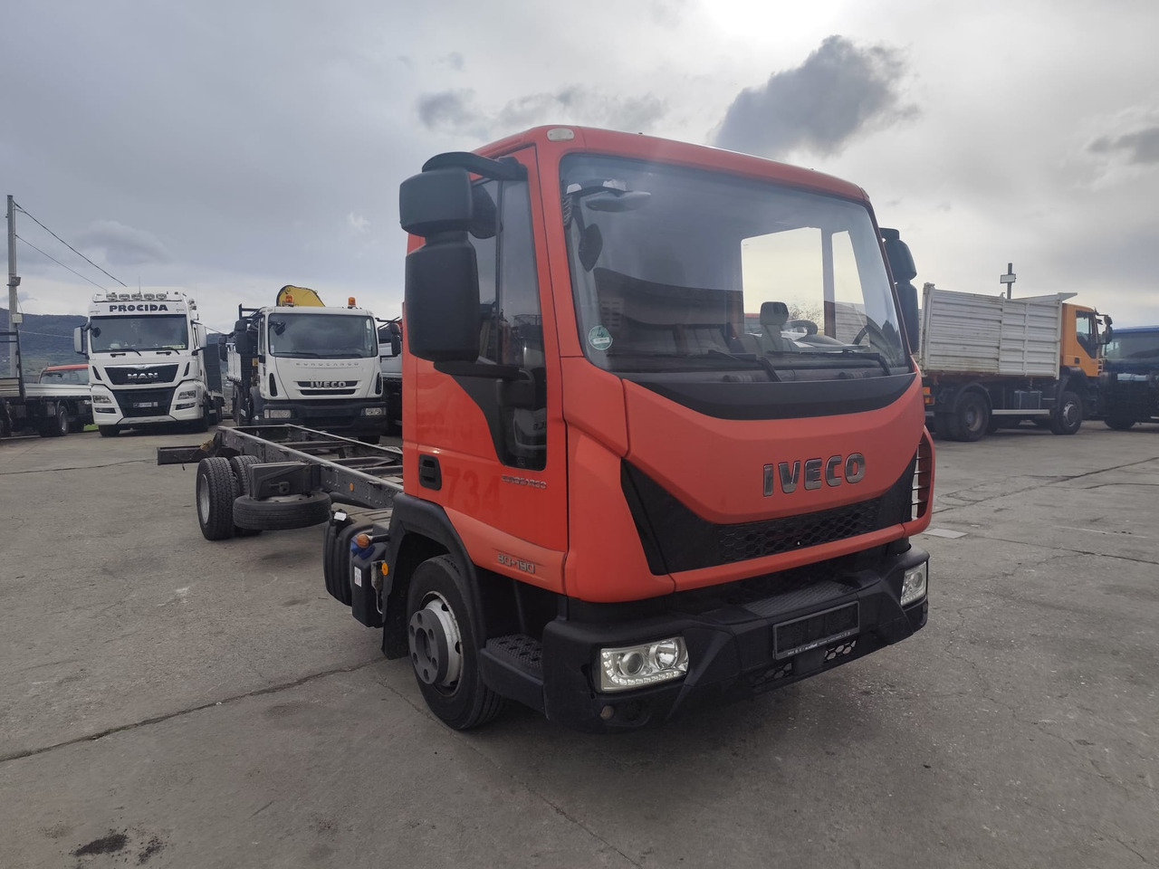 IVECO EUROCARGO 80-190 - משאית עם שלדת תא: תמונה 1 IVECO EUROCARGO 80-190 - משאית עם שלדת תא: תמונה 1