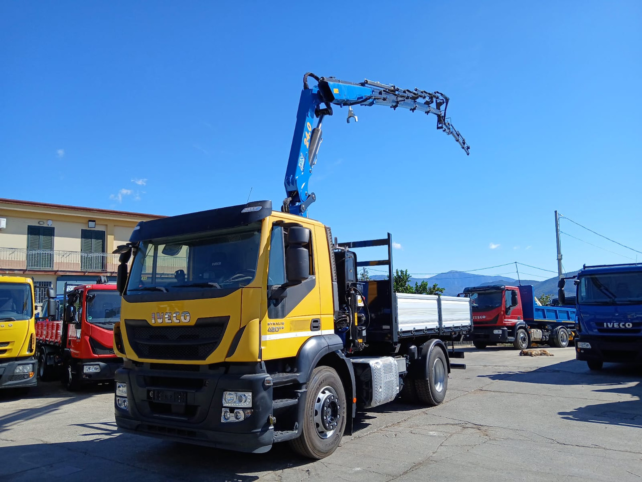 IVECO STRALIS HI-STREET AD190S42 - משאית מנוף, מזהיר: תמונה 1 IVECO STRALIS HI-STREET AD190S42 - משאית מנוף, מזהיר: תמונה 1