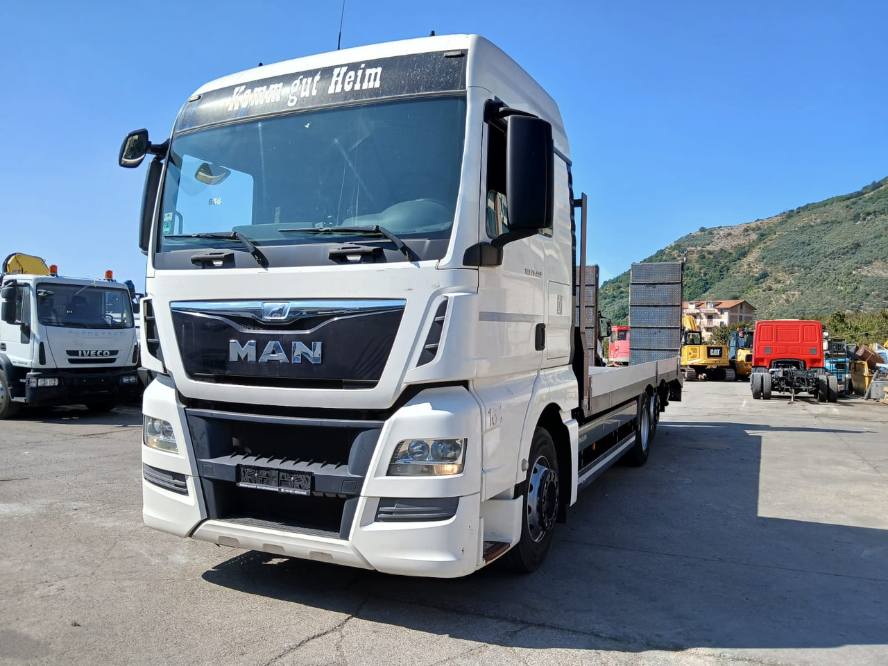 MAN TGX 26.440 - משאית צד נופל/ שטוחה: תמונה 1 MAN TGX 26.440 - משאית צד נופל/ שטוחה: תמונה 1