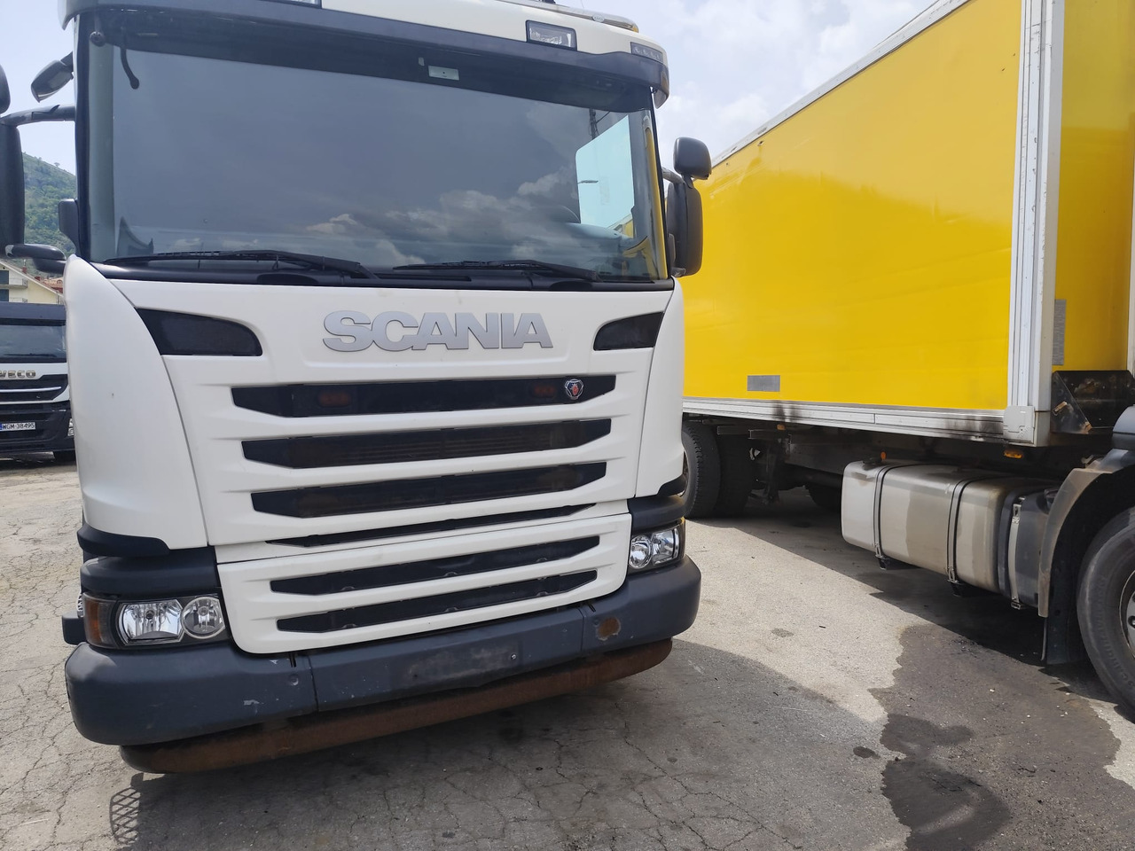 משאית עם שלדת תא SCANIA G450: תמונה 14