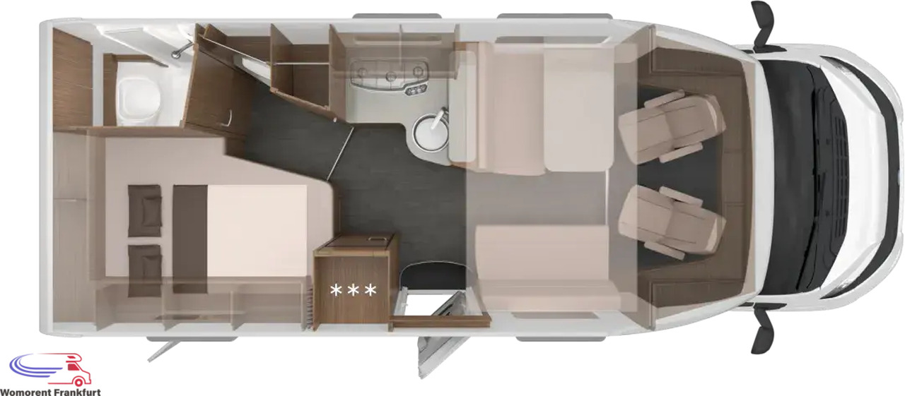 Wohnmobil Knaus L!VE WAVE 650 MF - רכב ממונע חצי-משולב: תמונה 3 Wohnmobil Knaus L!VE WAVE 650 MF - רכב ממונע חצי-משולב: תמונה 3