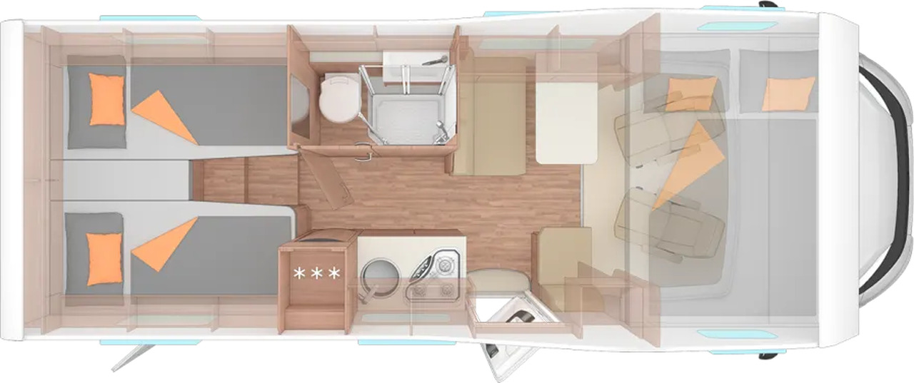 Wohnmobil Weinsberg CaraHome 650 MEG - רכב ממונע Alcove: תמונה 2 Wohnmobil Weinsberg CaraHome 650 MEG - רכב ממונע Alcove: תמונה 2