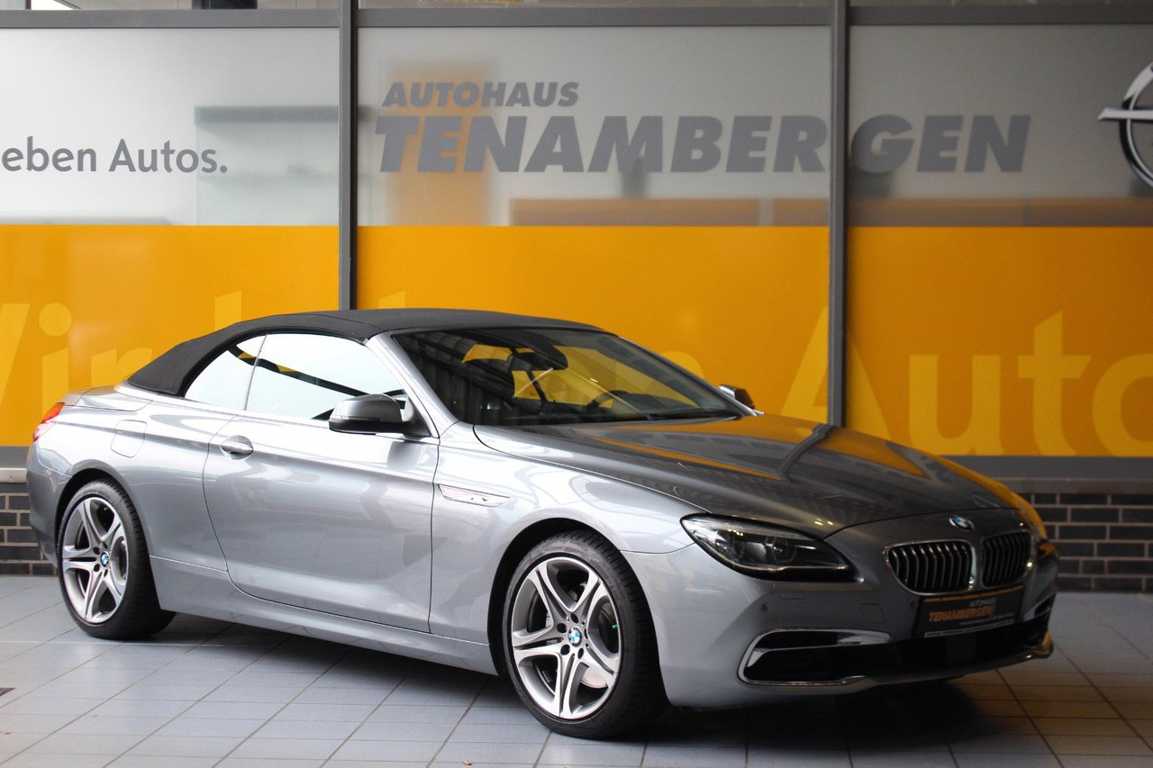 BMW 640d xDrive Cabrio Leder Memory Kamera H&K - מכונית: תמונה 1 BMW 640d xDrive Cabrio Leder Memory Kamera H&K - מכונית: תמונה 1