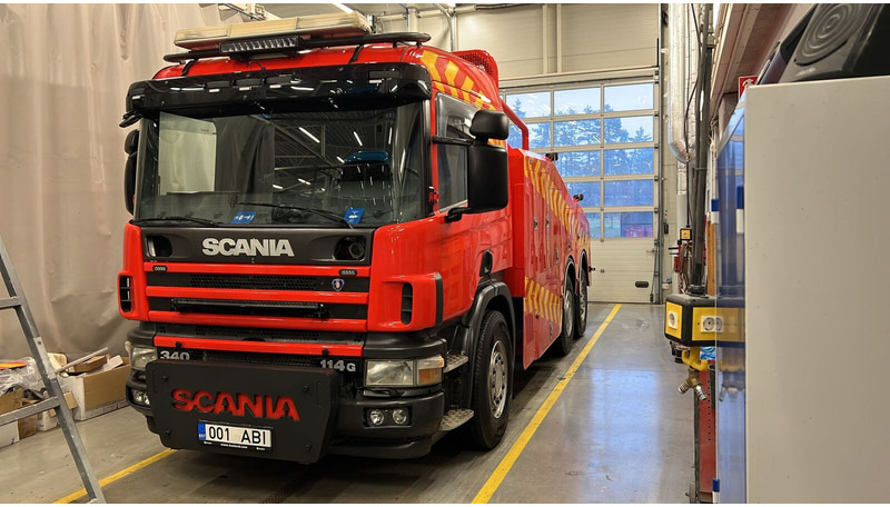 Scania P114 - משאית גרירה: תמונה 1 Scania P114 - משאית גרירה: תמונה 1