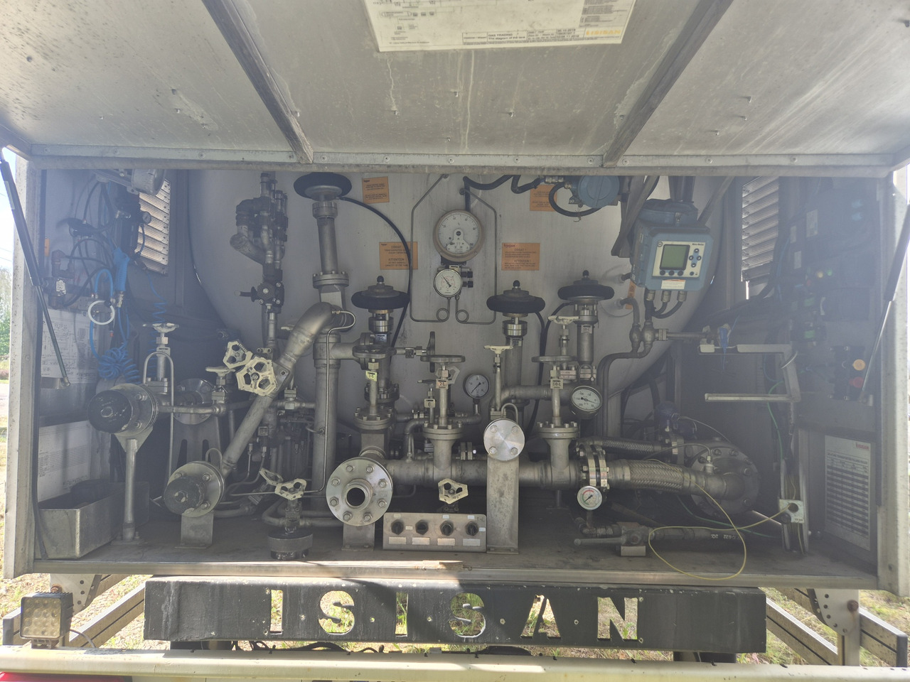 ISISAN LNG/ UN 1972 methane refrigerated liquefied, natural gas - סמיטריילר מכל: תמונה 2 ISISAN LNG/ UN 1972 methane refrigerated liquefied, natural gas - סמיטריילר מכל: תמונה 2
