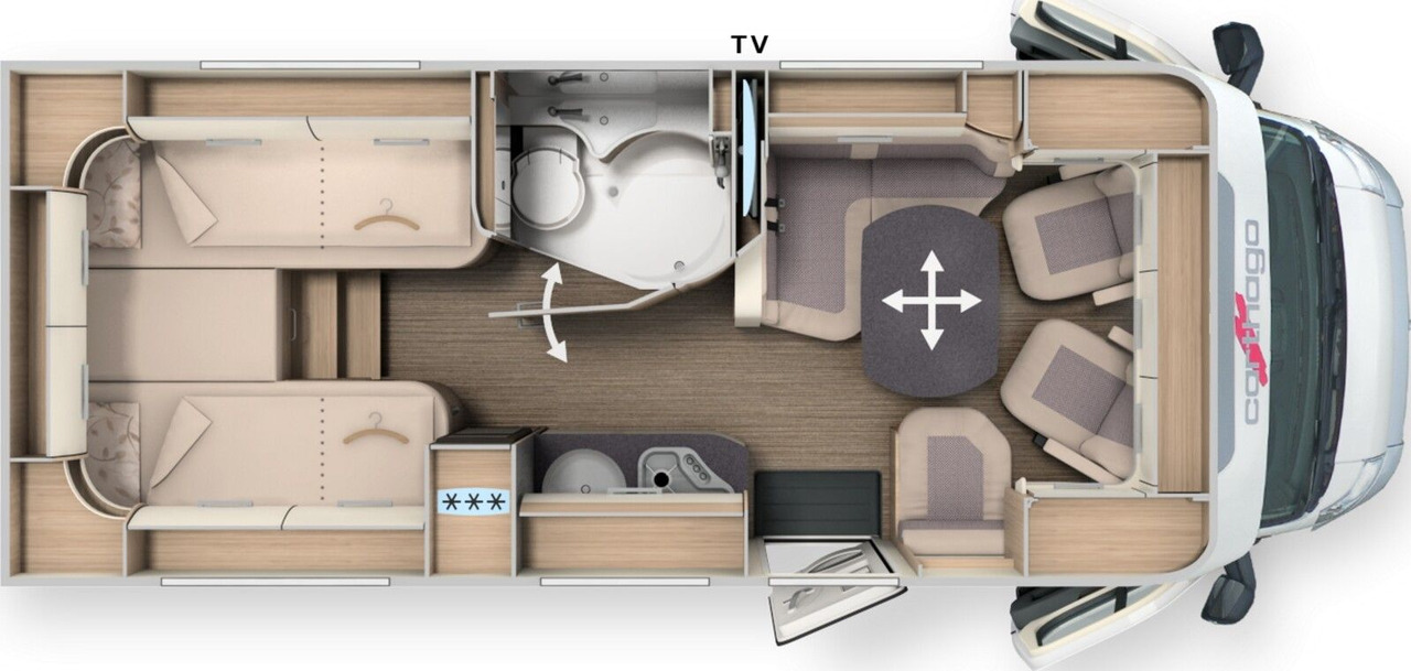 Carthago C1-tourer T 143 KB LE comfort 2025 *MB*LED*2xTV* - רכב ממונע חצי-משולב: תמונה 2 Carthago C1-tourer T 143 KB LE comfort 2025 *MB*LED*2xTV* - רכב ממונע חצי-משולב: תמונה 2