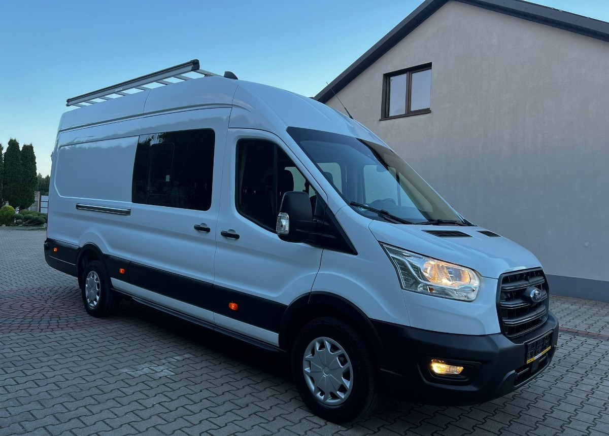Ford Transit Brygadowy Maxi 6-osobowy 90tys. przebiegu Doka jak nowy - כלי רכב מסחרי קומבי: תמונה 5 Ford Transit Brygadowy Maxi 6-osobowy 90tys. przebiegu Doka jak nowy - כלי רכב מסחרי קומבי: תמונה 5