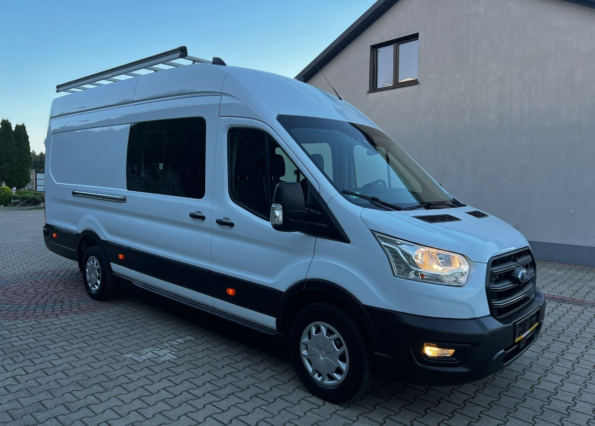 Ford Transit Brygadowy Maxi 6-osobowy 90tys. przebiegu Doka jak nowy - כלי רכב מסחרי קומבי: תמונה 2 Ford Transit Brygadowy Maxi 6-osobowy 90tys. przebiegu Doka jak nowy - כלי רכב מסחרי קומבי: תמונה 2