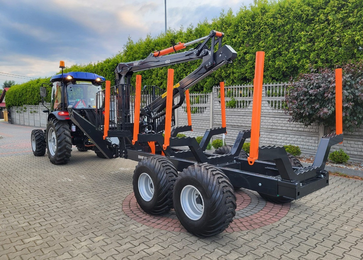 LOVOL Zestaw Traktor LOVOL M755 Przyczepa do drewna BMF 8TPro Stan Nowy Fabryczny - מקצרת יערות: תמונה 3 LOVOL Zestaw Traktor LOVOL M755 Przyczepa do drewna BMF 8TPro Stan Nowy Fabryczny - מקצרת יערות: תמונה 3