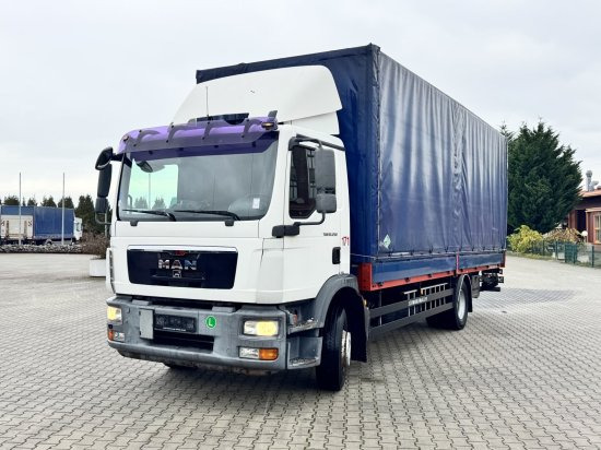 MAN TGM 12.250 4x2 BL D0836LFL63 - משאית וילונות צד: תמונה 2 MAN TGM 12.250 4x2 BL D0836LFL63 - משאית וילונות צד: תמונה 2