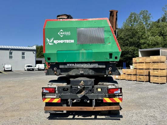 MAN TGS 35.540 8x4 mit Komptech-Zusatzeinheit - משאית, מגרסת עץ: תמונה 2 MAN TGS 35.540 8x4 mit Komptech-Zusatzeinheit - משאית, מגרסת עץ: תמונה 2