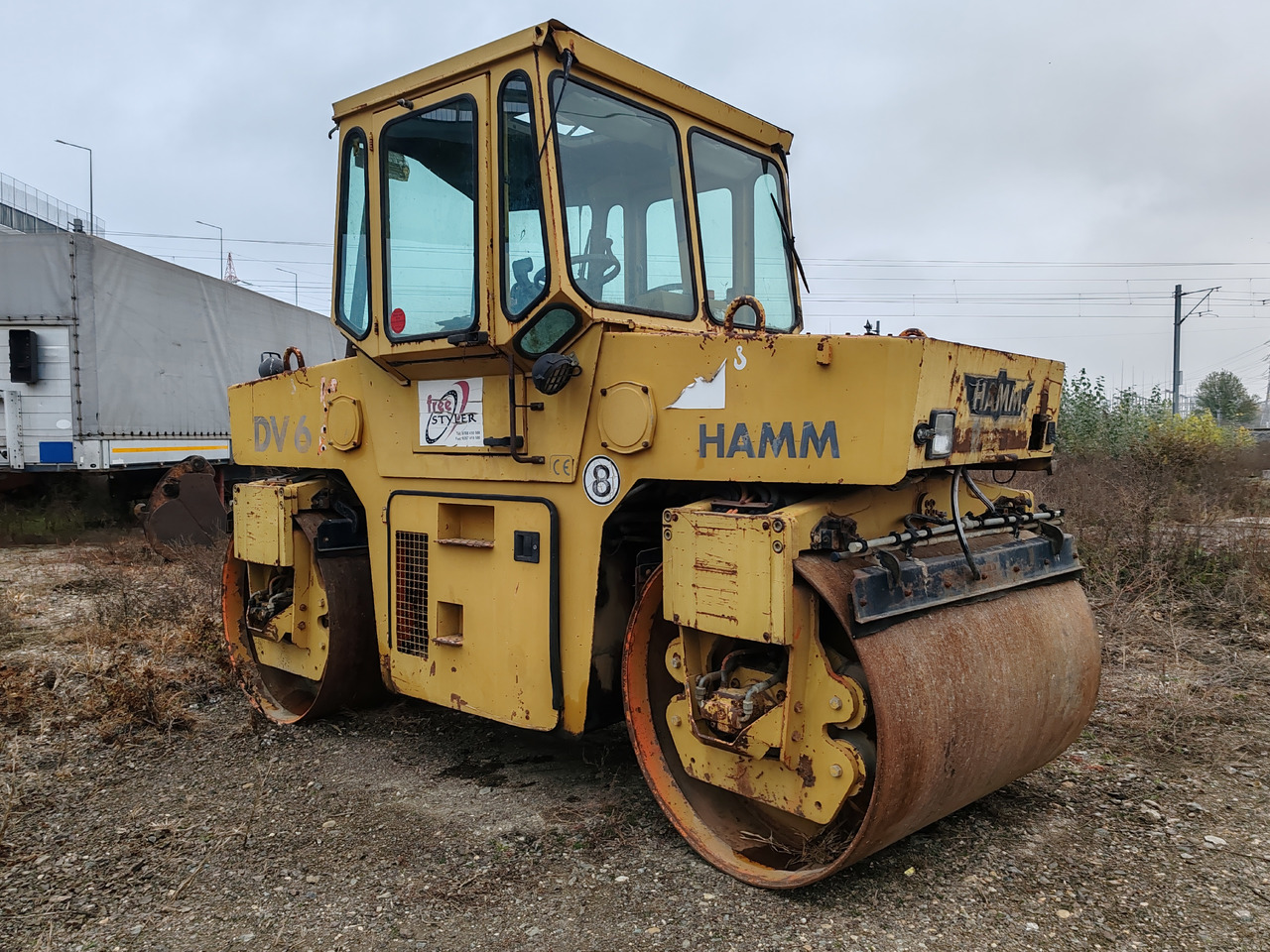 Hamm DV6 - רולר כביש: תמונה 1 Hamm DV6 - רולר כביש: תמונה 1