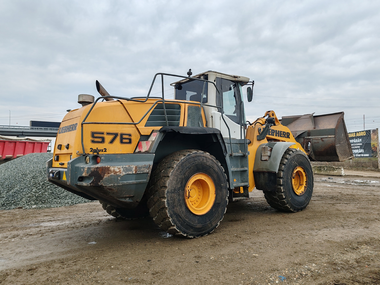 Liebherr L576 2plus2 - מעמיס גלגלים: תמונה 5 Liebherr L576 2plus2 - מעמיס גלגלים: תמונה 5