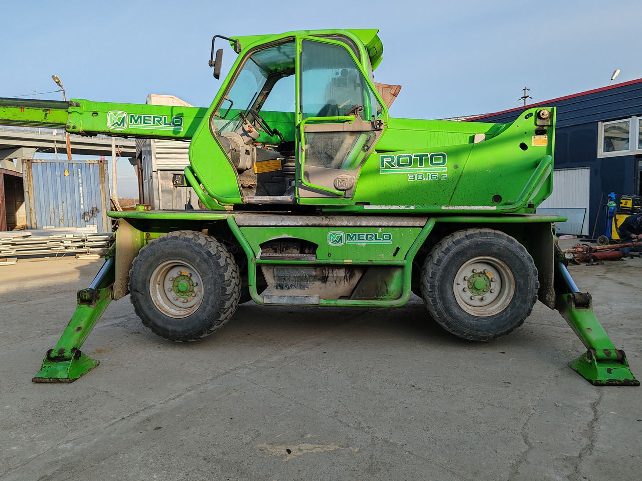Merlo Roto 38.16S - מפעיל טלסקופי: תמונה 1 Merlo Roto 38.16S - מפעיל טלסקופי: תמונה 1