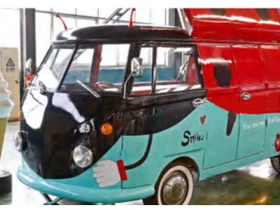 Deli Star Trailer Retro Minivan Fliptop 4300 Electric - EU standards - קרון נגרר לממכר: תמונה 1 Deli Star Trailer Retro Minivan Fliptop 4300 Electric - EU standards - קרון נגרר לממכר: תמונה 1