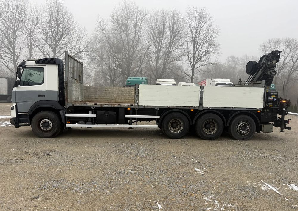 Volvo FM 410 - משאית צד נופל/ שטוחה, משאית מנוף: תמונה 2 Volvo FM 410 - משאית צד נופל/ שטוחה, משאית מנוף: תמונה 2