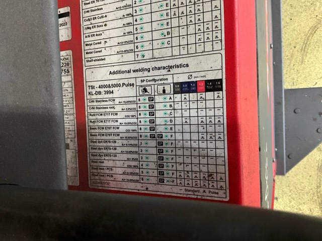 מכונת עיבוד מתכת fronius TransSteel 4000 Pulse: תמונה 15