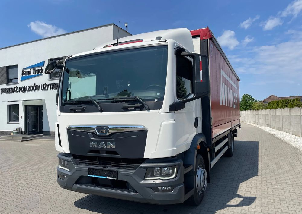 MAN TGM 15.250 Ładowność 8760 kg! - משאית וילונות צד: תמונה 1 MAN TGM 15.250 Ładowność 8760 kg! - משאית וילונות צד: תמונה 1