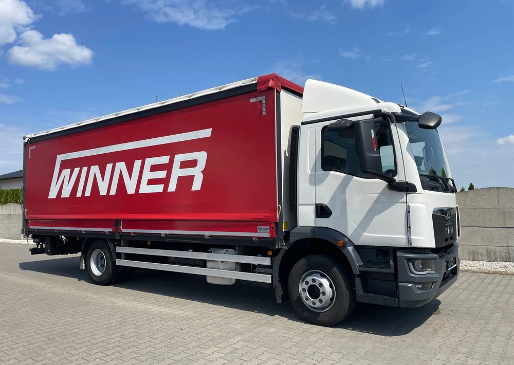 MAN TGM 15.250 Ładowność 8760 kg! - משאית וילונות צד: תמונה 5 MAN TGM 15.250 Ładowność 8760 kg! - משאית וילונות צד: תמונה 5